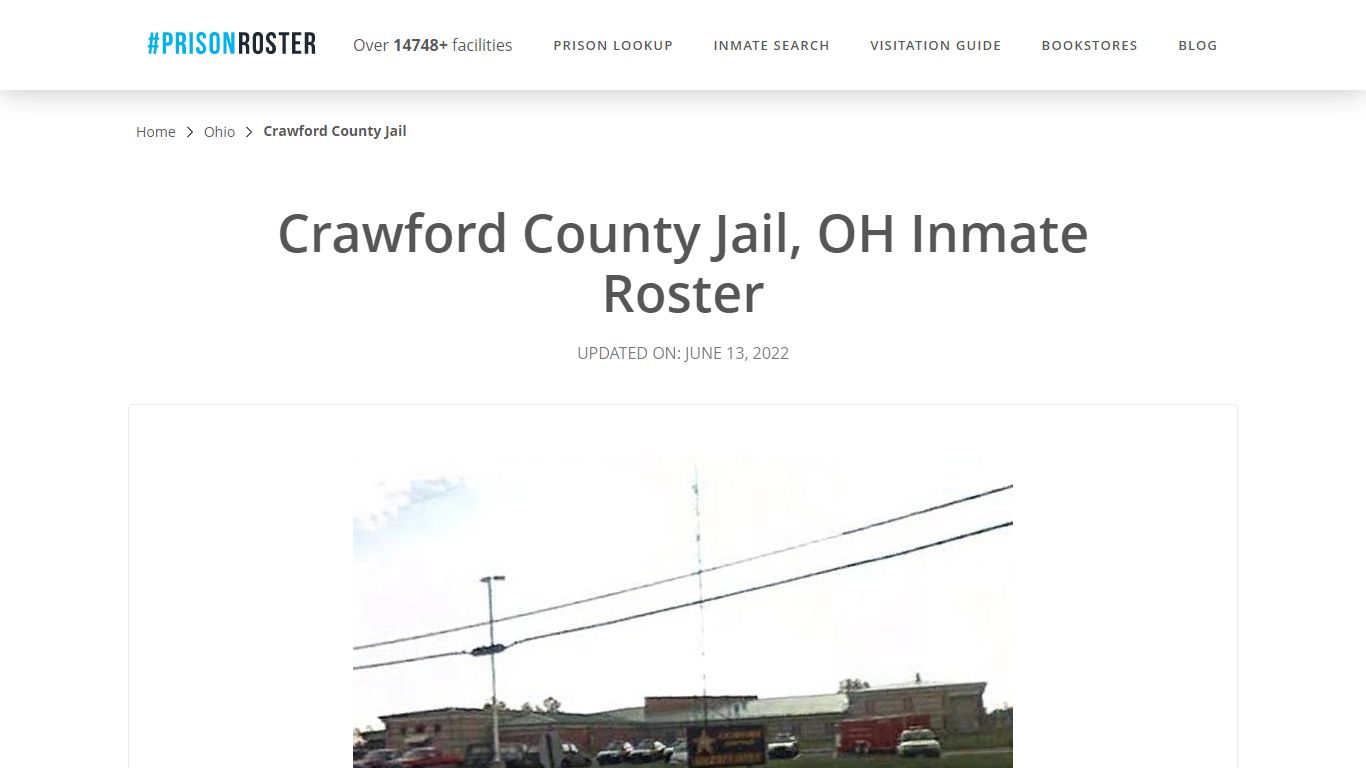 Crawford County Jail, OH Inmate Roster